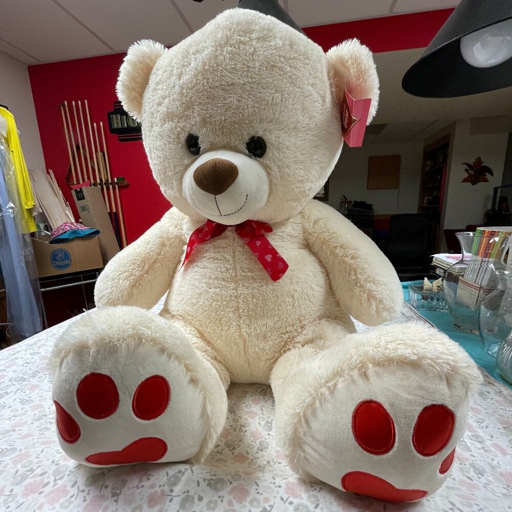 Giant Stuffed Bear - Great Gift! - EUC